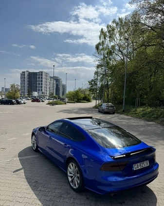 Audi A7 cena 80000 przebieg: 135000, rok produkcji 2012 z Gdynia małe 106